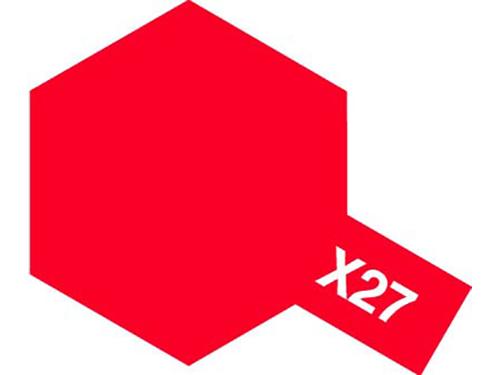 [80027] X-27 CLEAR RED(에나멜)